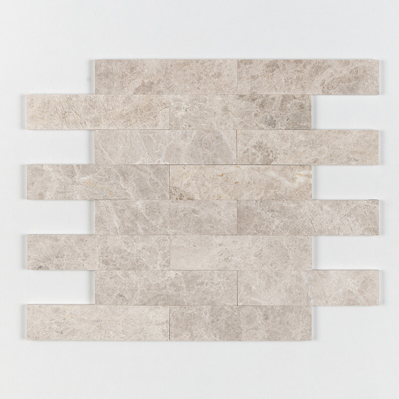 Silver Shadow Honed Subway Marble Tiles 3×12 (TL19228)