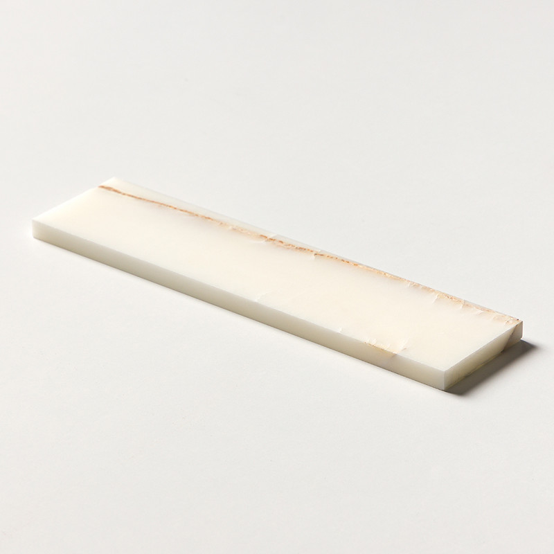 Calacatta Amber Honed Subway Marble Tiles 3×12 (TL19255)