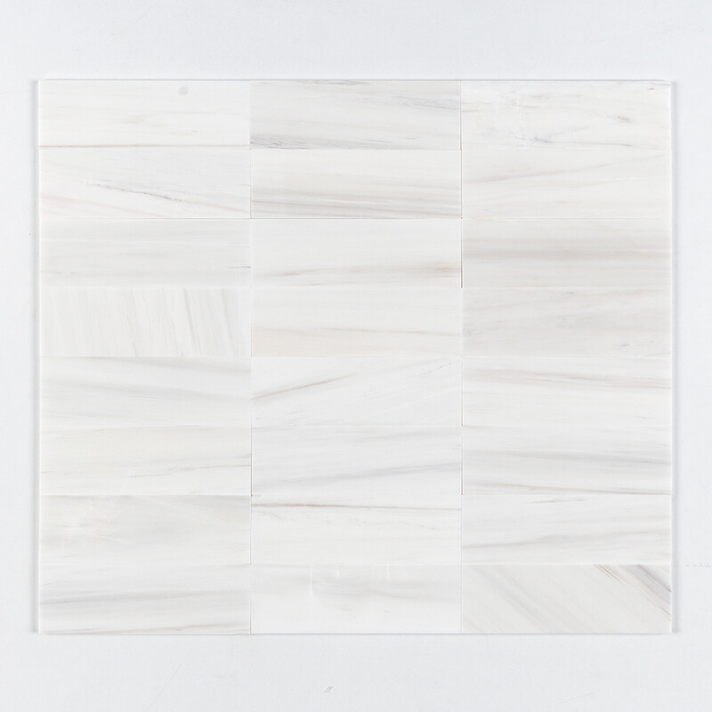 Bianco Dolomiti Classic Honed Subway Marble Tile 4×12 (TL19357)