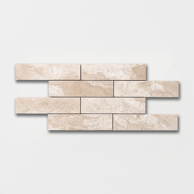 Diana Royal Polished Subway Marble Tiles 2×8 (TL20032)