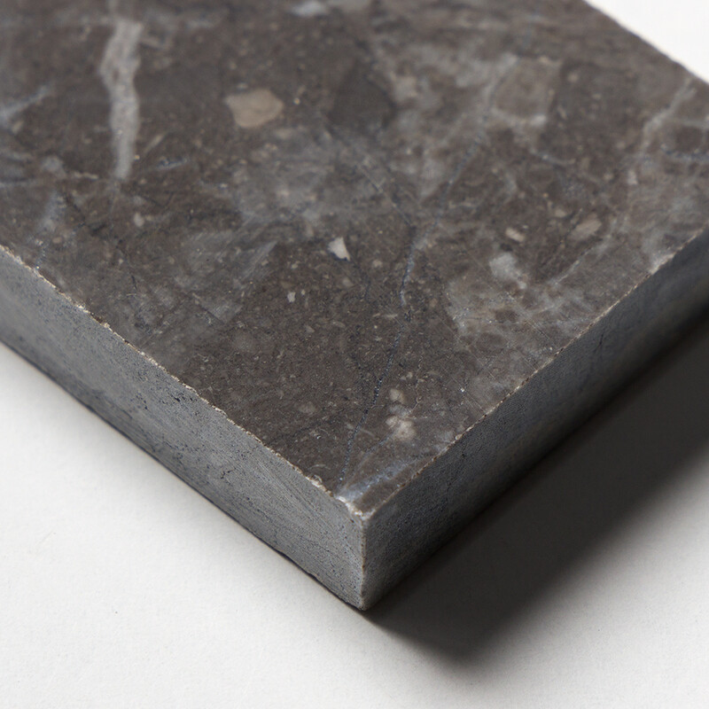 Iris Black Honed Subway Marble Tiles 2×8 (TL20034)