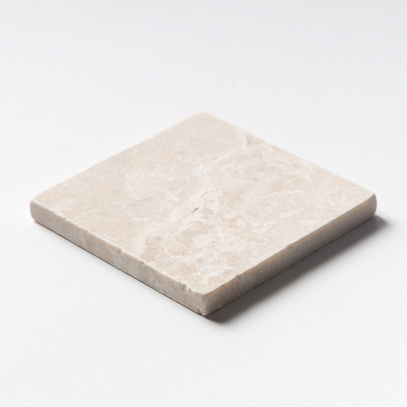 Cappuccino Tumbled Marble Tiles 4×4 (TL21169)