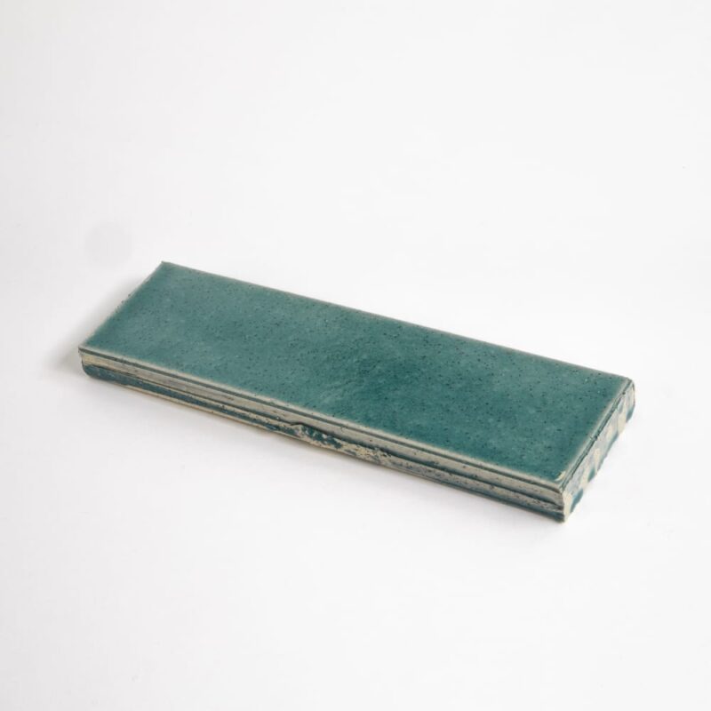 Aqua Marine Textured Thin Brick Tiles 2 1/8×7 1/2 (TL61134)