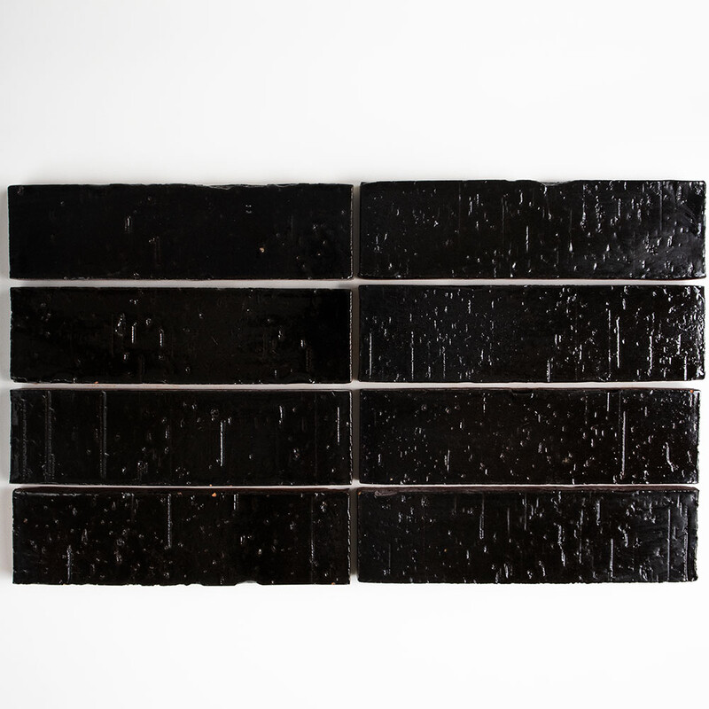 Losada Brown Glossy Subway Thin Brick Tiles 2 3/4×9 3/4 (TL61142)