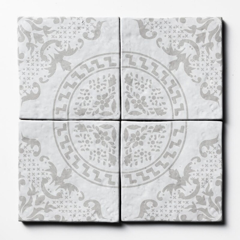 Antigua 6 Square 1/2 Glazed Terracotta Tiles 6×6 (TL80179)