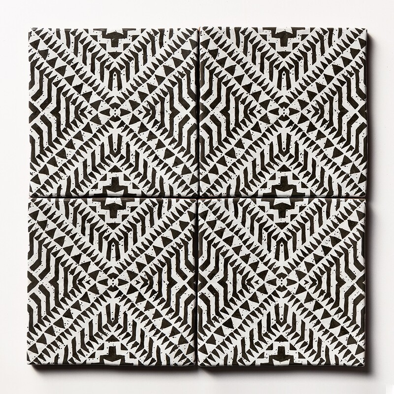 Batik 6 6×6 Square 1/2 Glazed Terracotta Tiles 6×6 (TL80213)