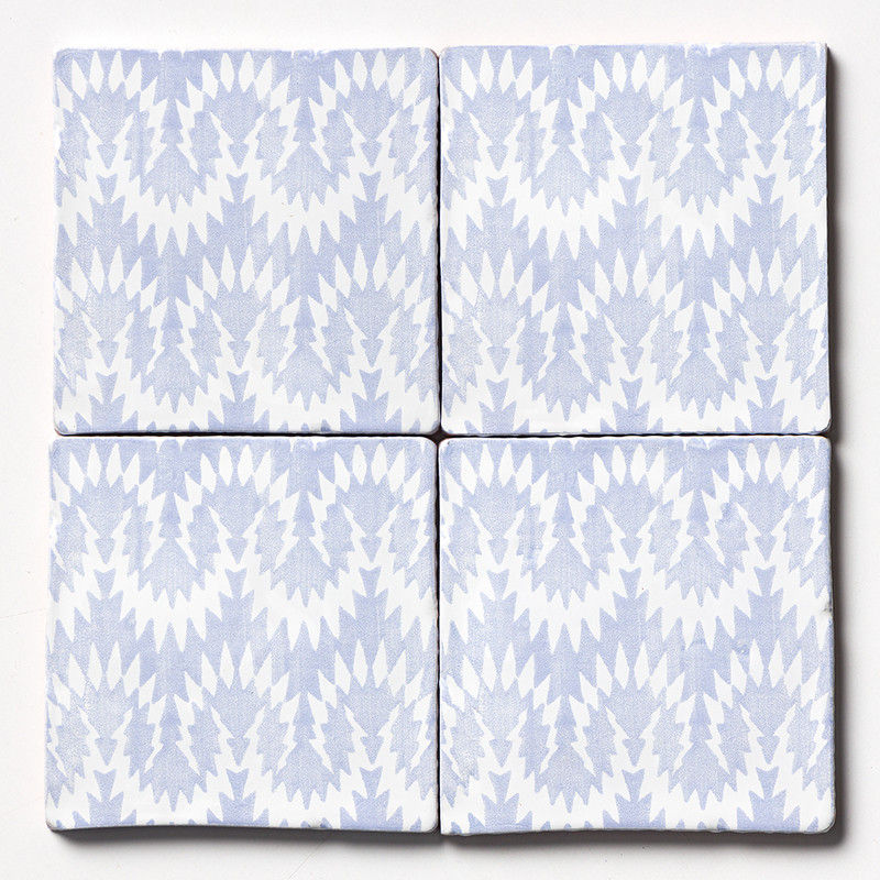 Indigo Wash Flama Glossy Glazed Terracotta Tiles 6×6 (TL80363)