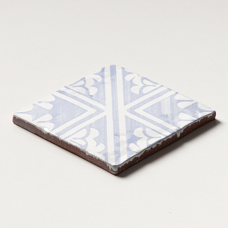 Indigo Wash Manorca Glossy Glazed Terracotta Tiles 6×6 (TL80364)