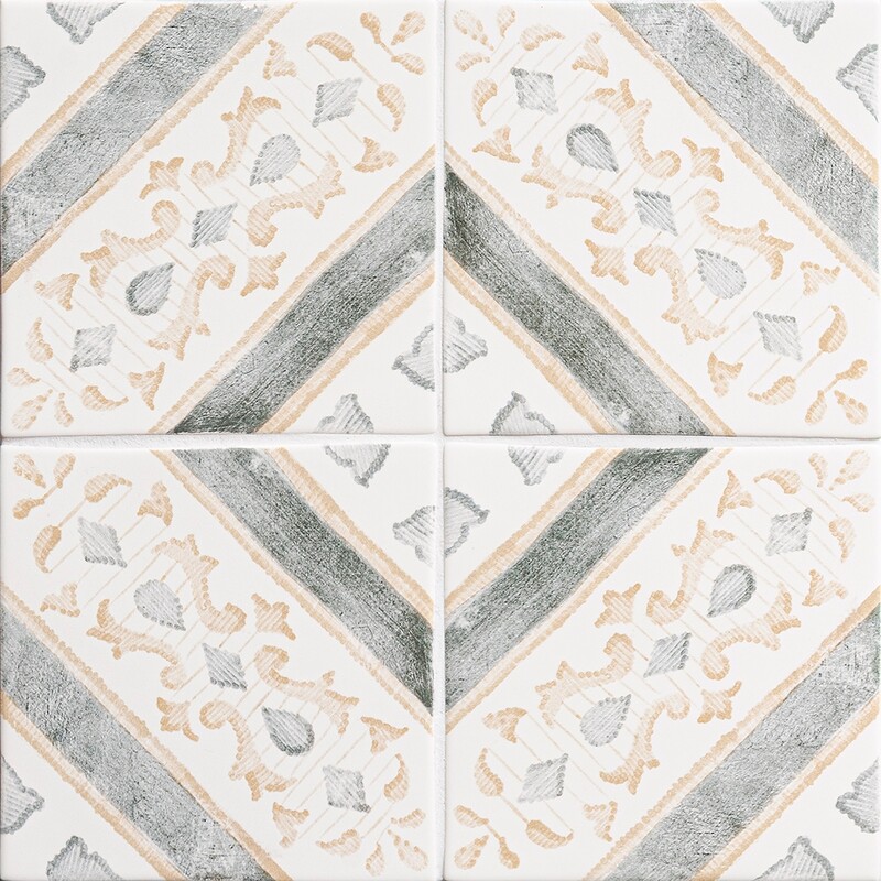 Rogusa Bianco Glossy Ceramic Tiles 6×6 (TL80392)