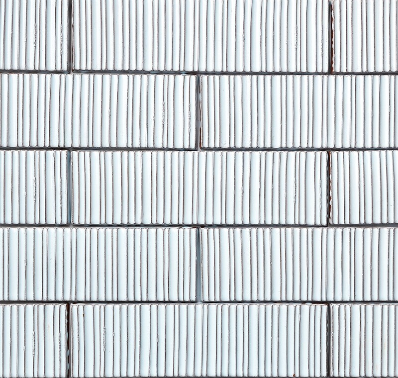 Sky Glossy Staccato Thin Brick Accent Tiles 2 1/4×7 7/8 (TL80575)