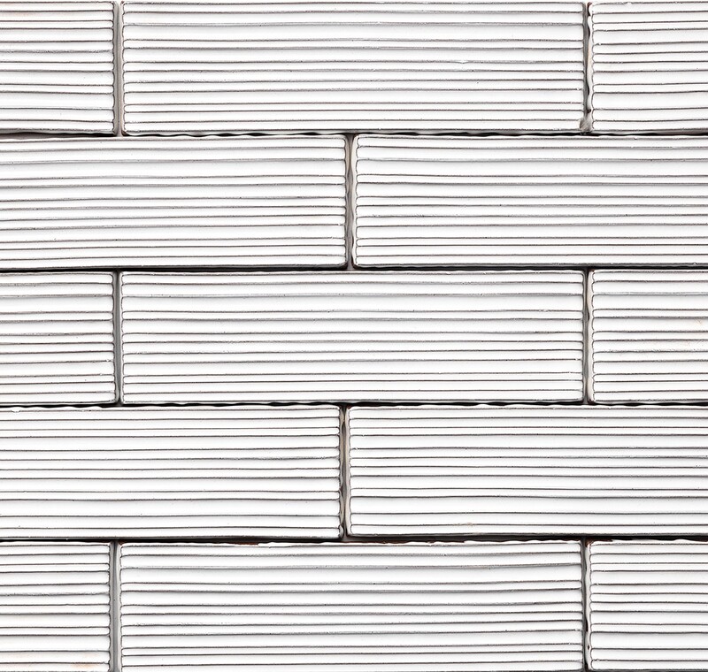 Royal White Glossy Legato Thin Brick Accent Tiles 2 1/4×7 7/8 (TL80582)