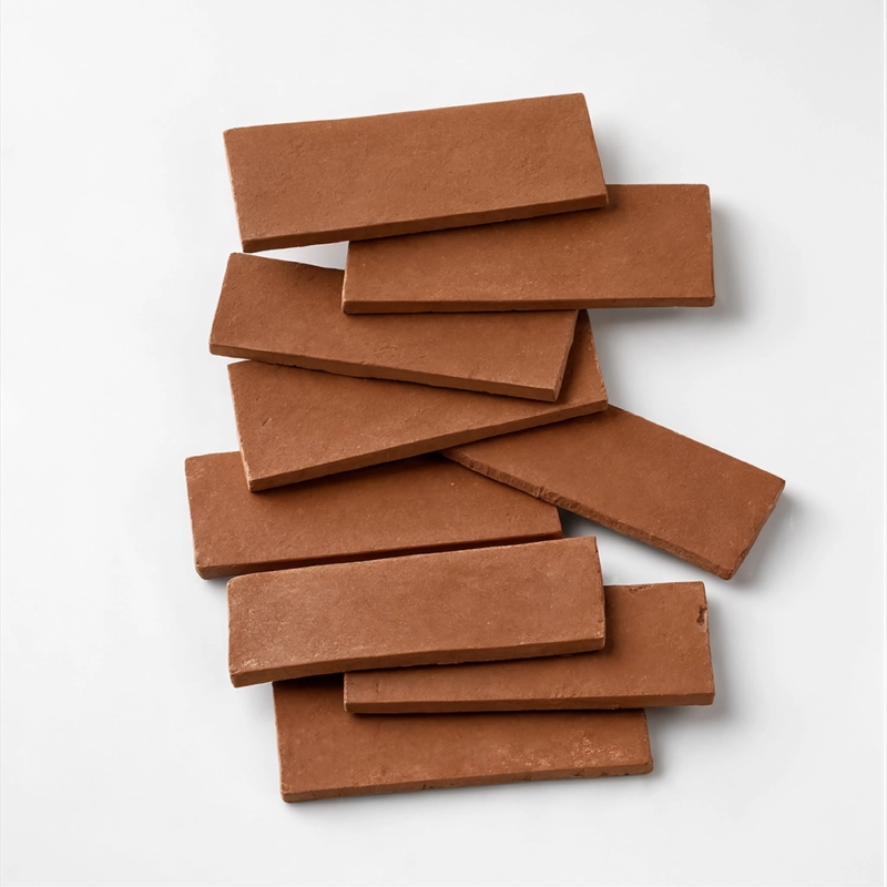Hand Made Matte Terracotta Tiles 2×8 (TL80738)