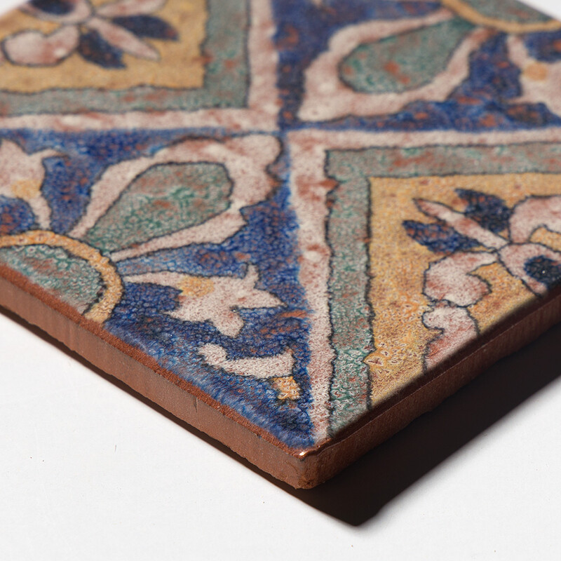 Tintoretto Glossy Glazed Terracotta Tiles 6×6 (TL80751)