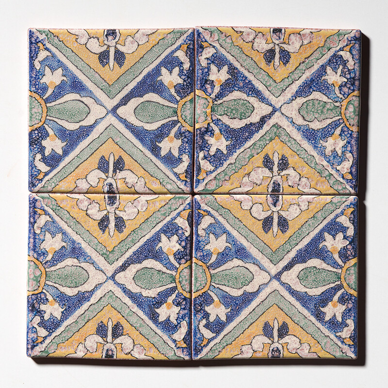 Botticelli Glossy Glazed Terracotta Tiles 6×6 (TL80752)