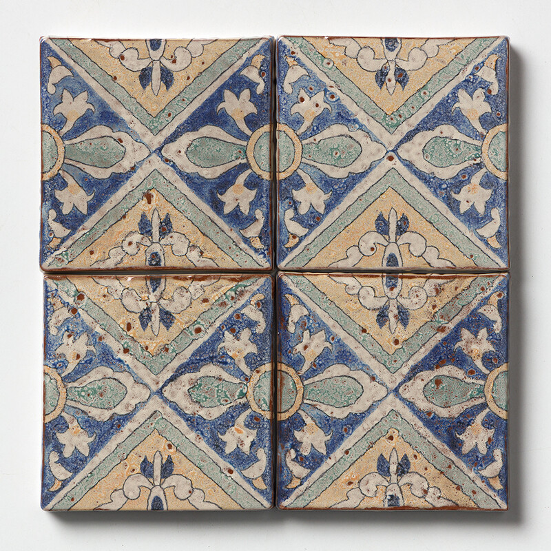 Botticelli Glossy Glazed Terracotta Tiles 6×6 (TL80752)