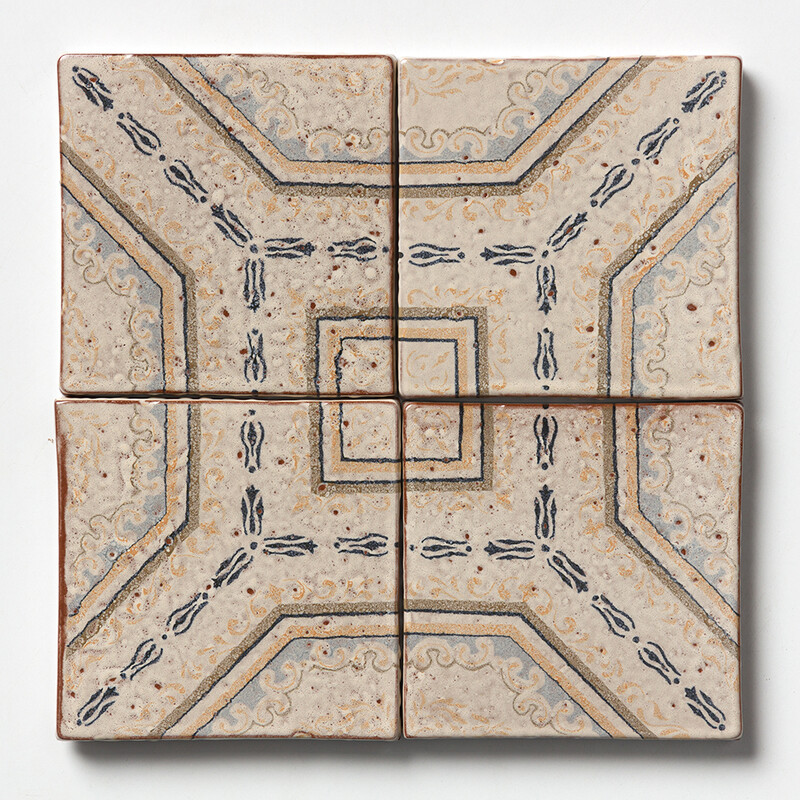 Titian Glossy Glazed Terracotta Tiles 6×6 (TL80753)