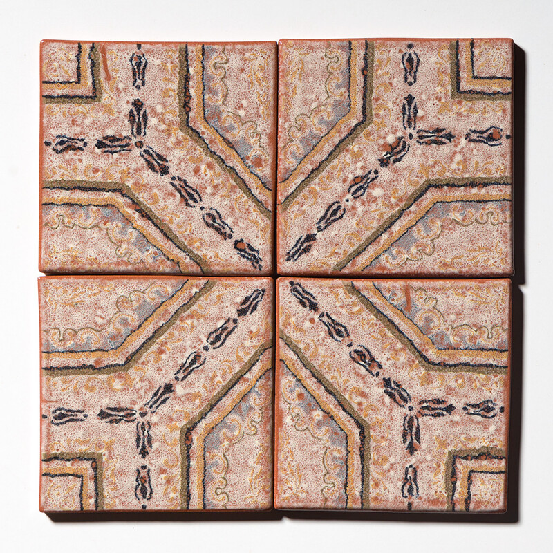 Masaccio Glossy Glazed Terracotta Tiles 6×6 (TL80754)