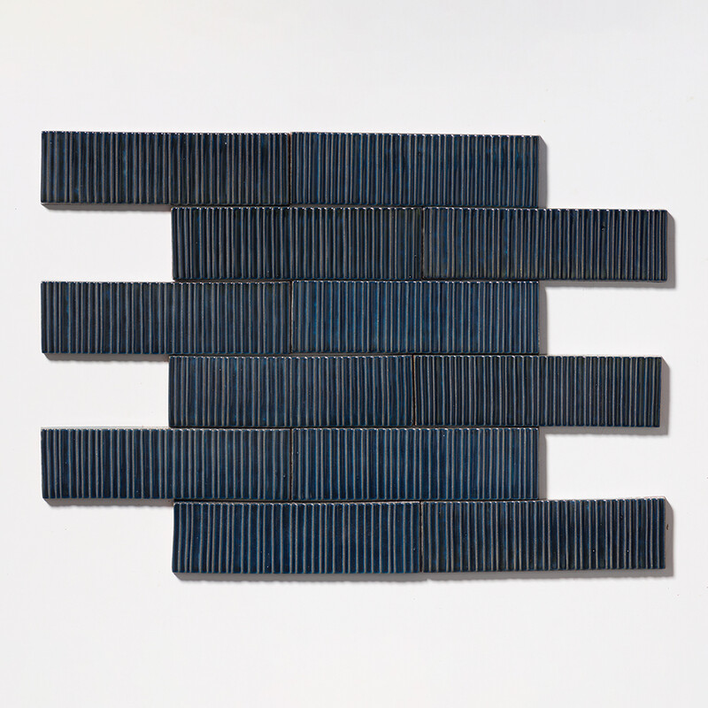 Atlantic Glossy Staccato Thin Brick Accent Tiles 2 1/4×7 7/8 (TL80797)