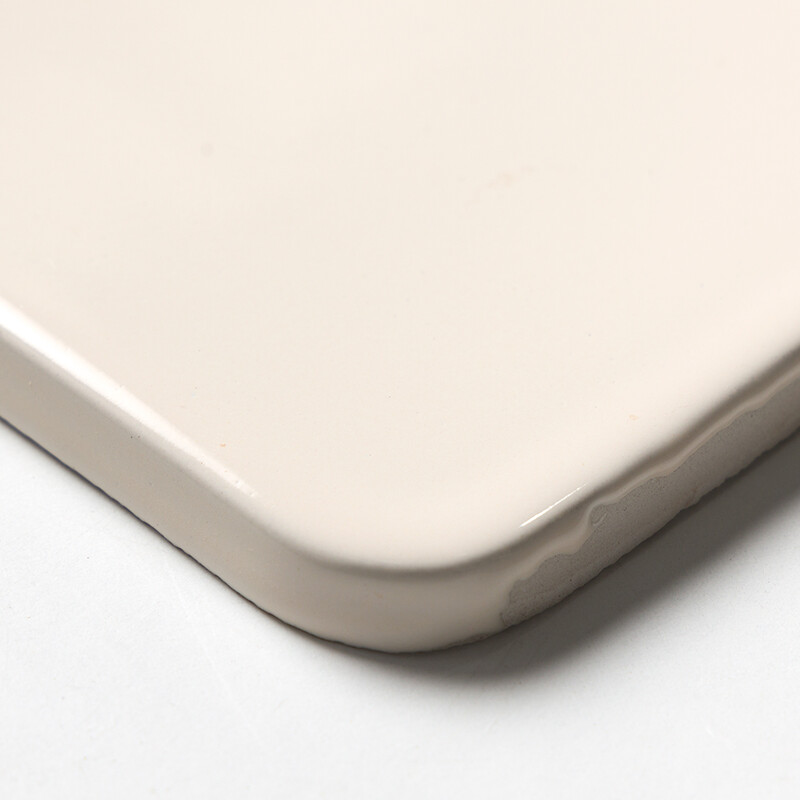 Ivory Glossy Halo Ceramic Tiles 6×6 (TL80821)
