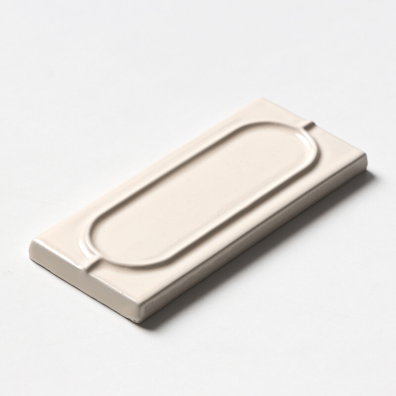 Ivory Glossy Sophee Ceramic Tiles 2 1/2×6 (TL80831)