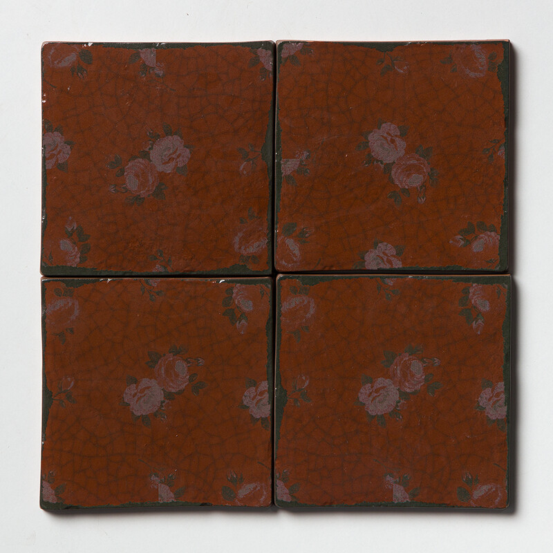 Countes Glossy Glazed Terracotta Tiles 6×6 (TL80840)