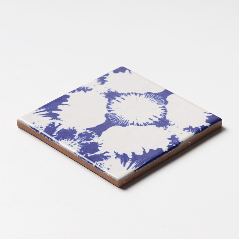 Cadet Matte Watercolor Glazed Terracotta Tiles 6×6 (TL80926)