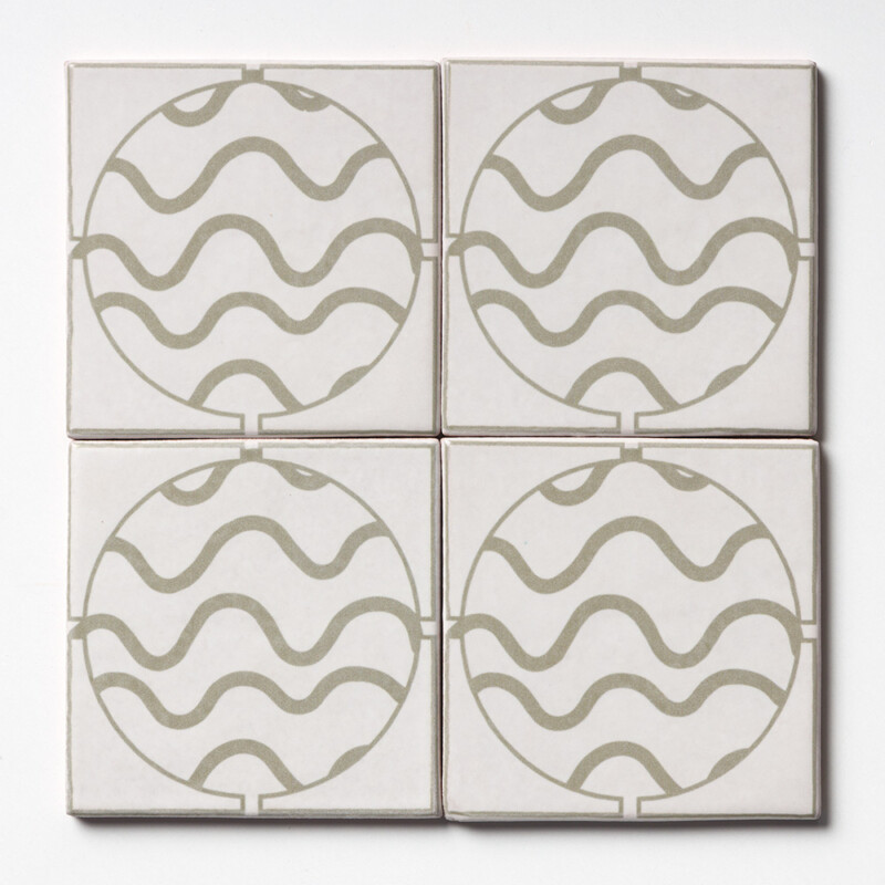 Biscuit Matte Porthole Glazed Terracotta Tiles 6×6 (TL80930)