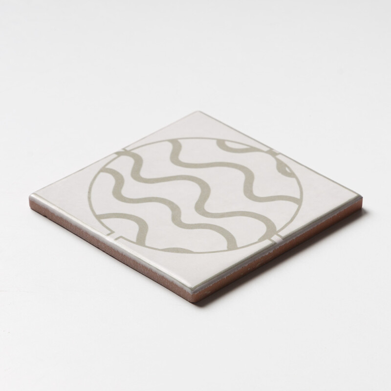 Biscuit Matte Porthole Glazed Terracotta Tiles 6×6 (TL80930)
