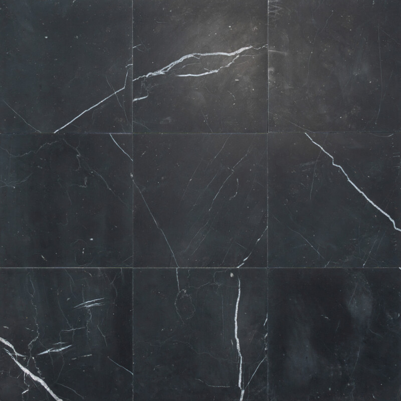 Black Honed Marble Tiles 5 1/2×5 1/2 (TL90215)