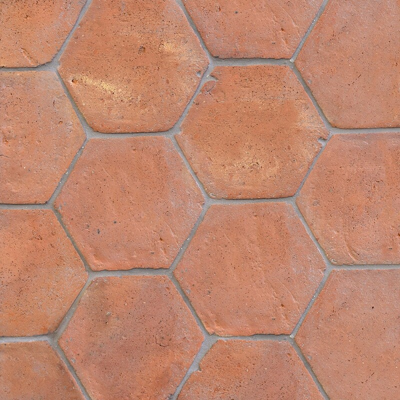 Cotto Med Matte Hexagon Terracotta Tile 6×6 (TL90806)