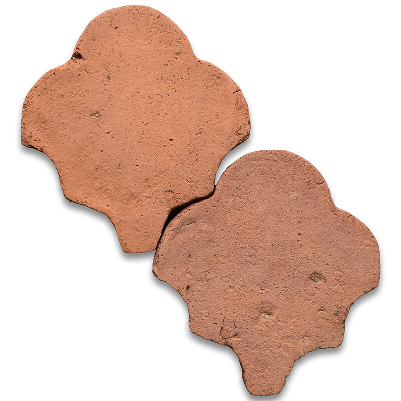 Cotto Med Matte Fan Shape Terracotta Tiles 6 3/4×6 1/2 (TL90809)