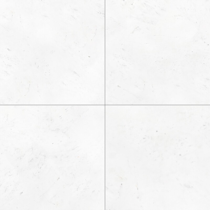 Royal White Honed Marble Tile 24×24 (TL91291)