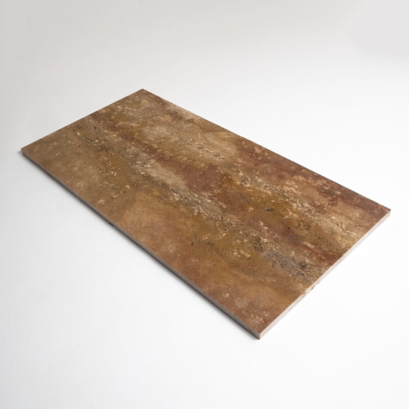 Scabas Red Honed Travertine Tiles 12×24 (TL91384)