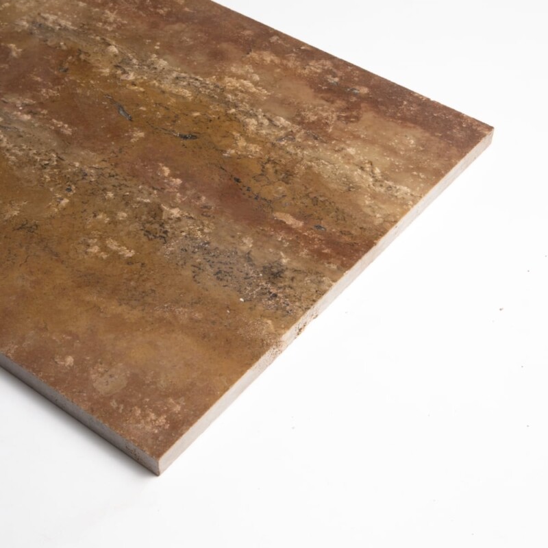 Scabas Red Honed Travertine Tiles 12×24 (TL91384)