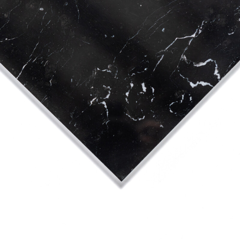 Belgium Black Polished Marble Tiles 12×12 (TL91410)