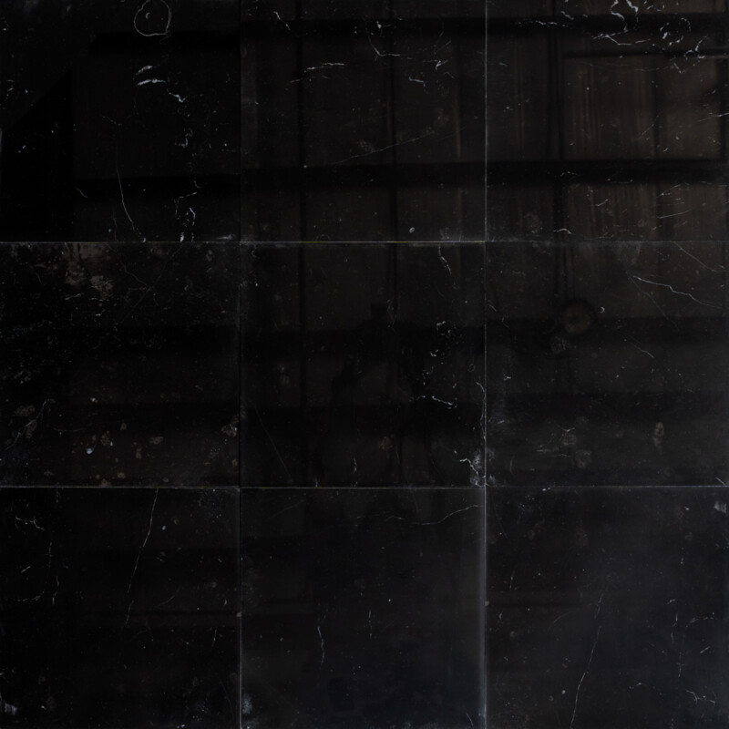 Belgium Black Polished Marble Tiles 12×12 (TL91410)