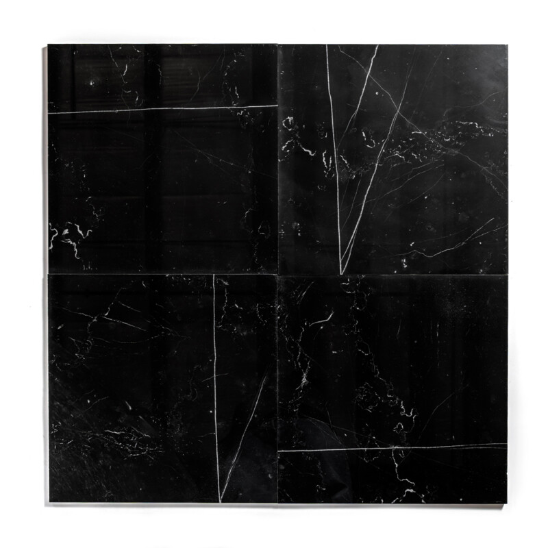 Belgium Black Polished Marble Tiles 18×18 (TL91412)