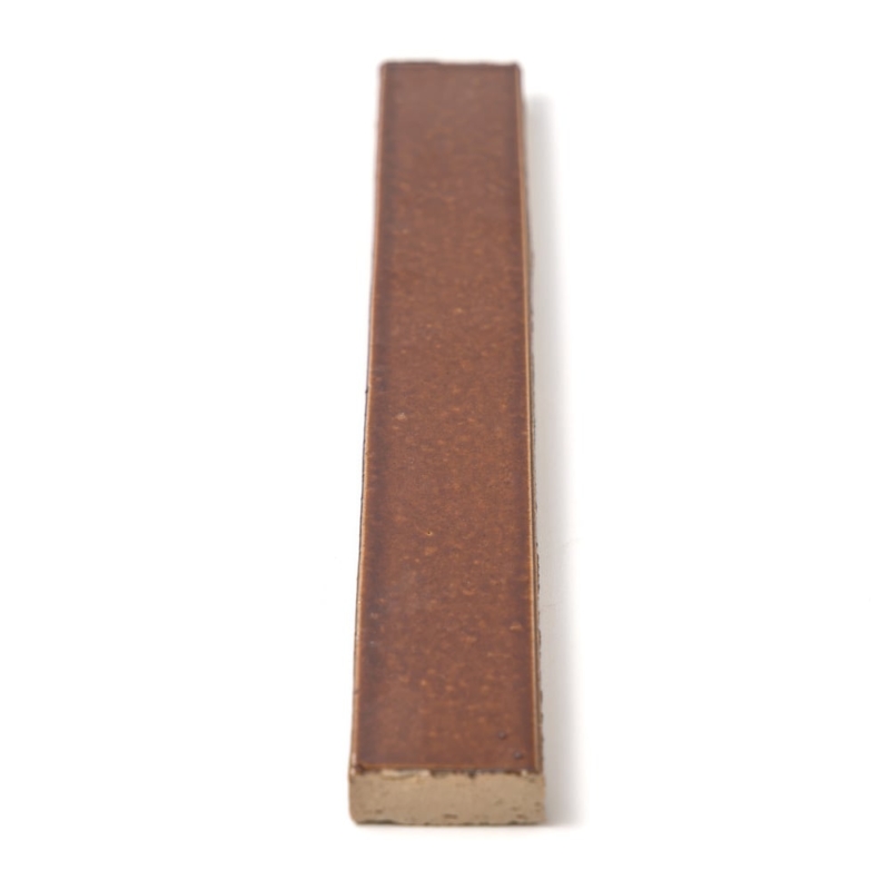 Burnt Caramel Glossy Ceramic Tile 1 1/2×11 3/8 (TL91521)