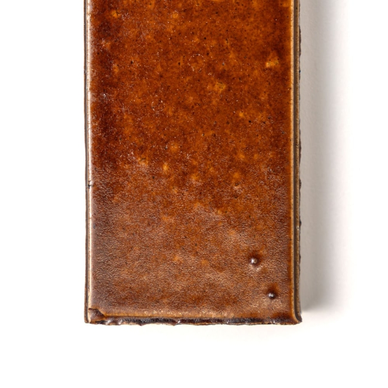 Burnt Caramel Glossy Ceramic Tile 1 1/2×11 3/8 (TL91521)
