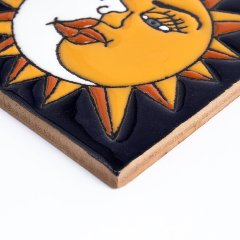 Talavera Glossy Eclipse Glazed Terracotta Tiles 4×4 (TL91710)