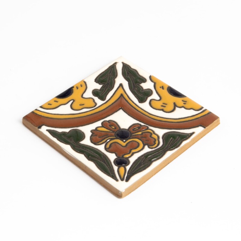 Talavera Glossy Zenya Glazed Terracotta Tiles 4×4 (TL91716)