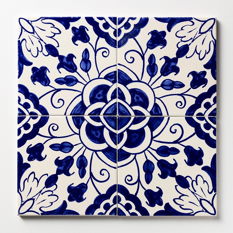 Camelias Glazed Ceramic Tiles 6×6 (WLV20302)