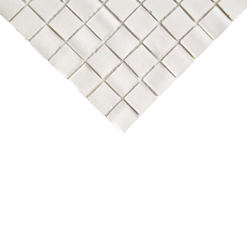 Mosaïques en verre recyclé Talco Matte 1×1 12×12 (WMM90021)