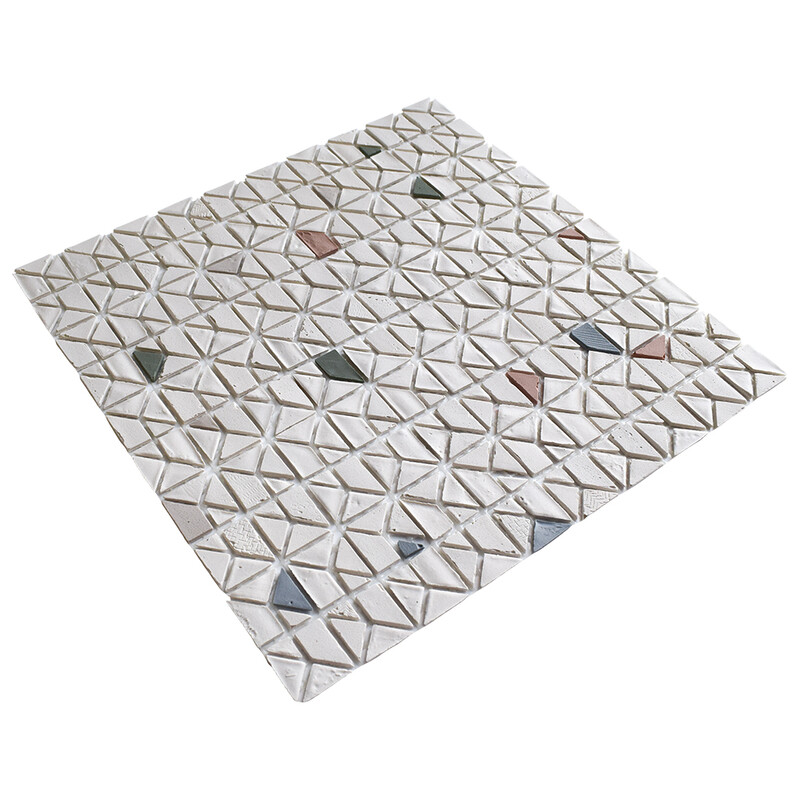 Coriandolo Cenere Matte Micro Multiplem Recycled Glass Mosaics 12×12 (WMM90062)