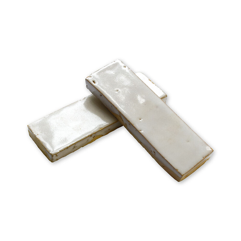 Blanc Fes Glossy Subway Zellige Tiles 2×6 (WMZ90011)