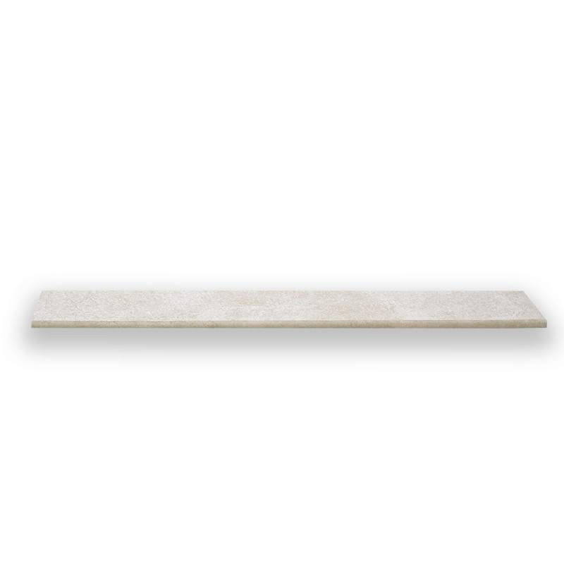 Ivory Matte Battiscopa Slate Look Porcelain Moldings 2 3/4×24 (WNB00333)