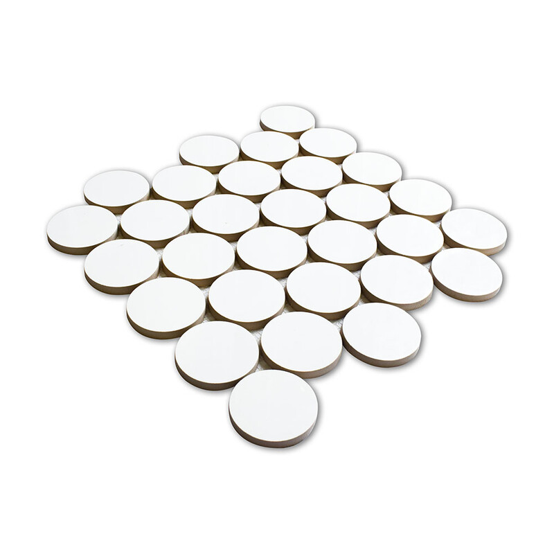 Alpine Polished Sphere Porcelain Mosaics 13 7/10×14 1/5 (WNR00014)