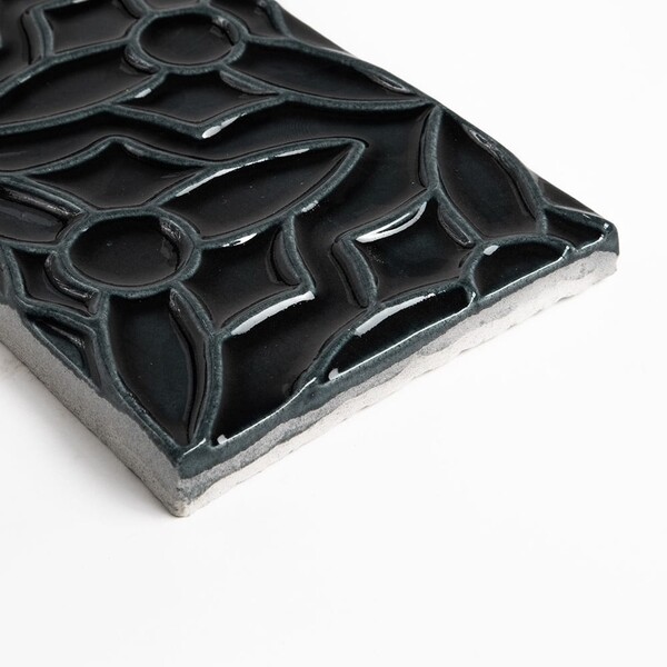 Tourmaline Crackled Barcelona Ceramic Accent Tiles 4×8 (WST06182)
