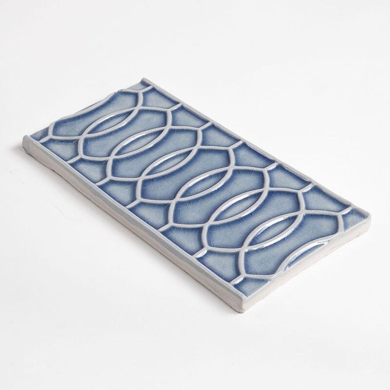 Vinca Crackled Vienna Ceramic Accent Tiles 4×8 (WST09140)