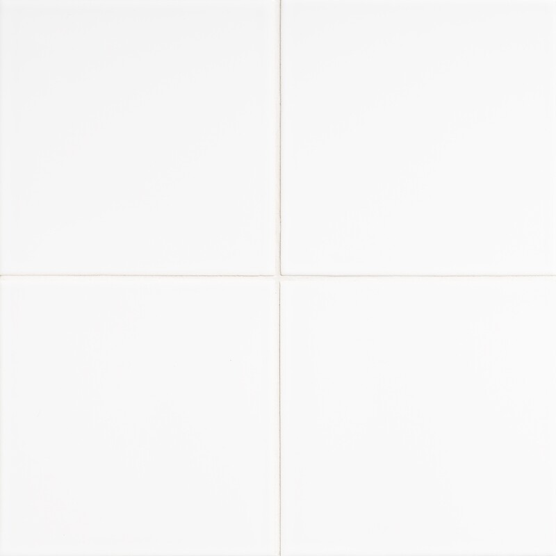 White Glossy Ceramic Tiles 6×6 (XSP90005)